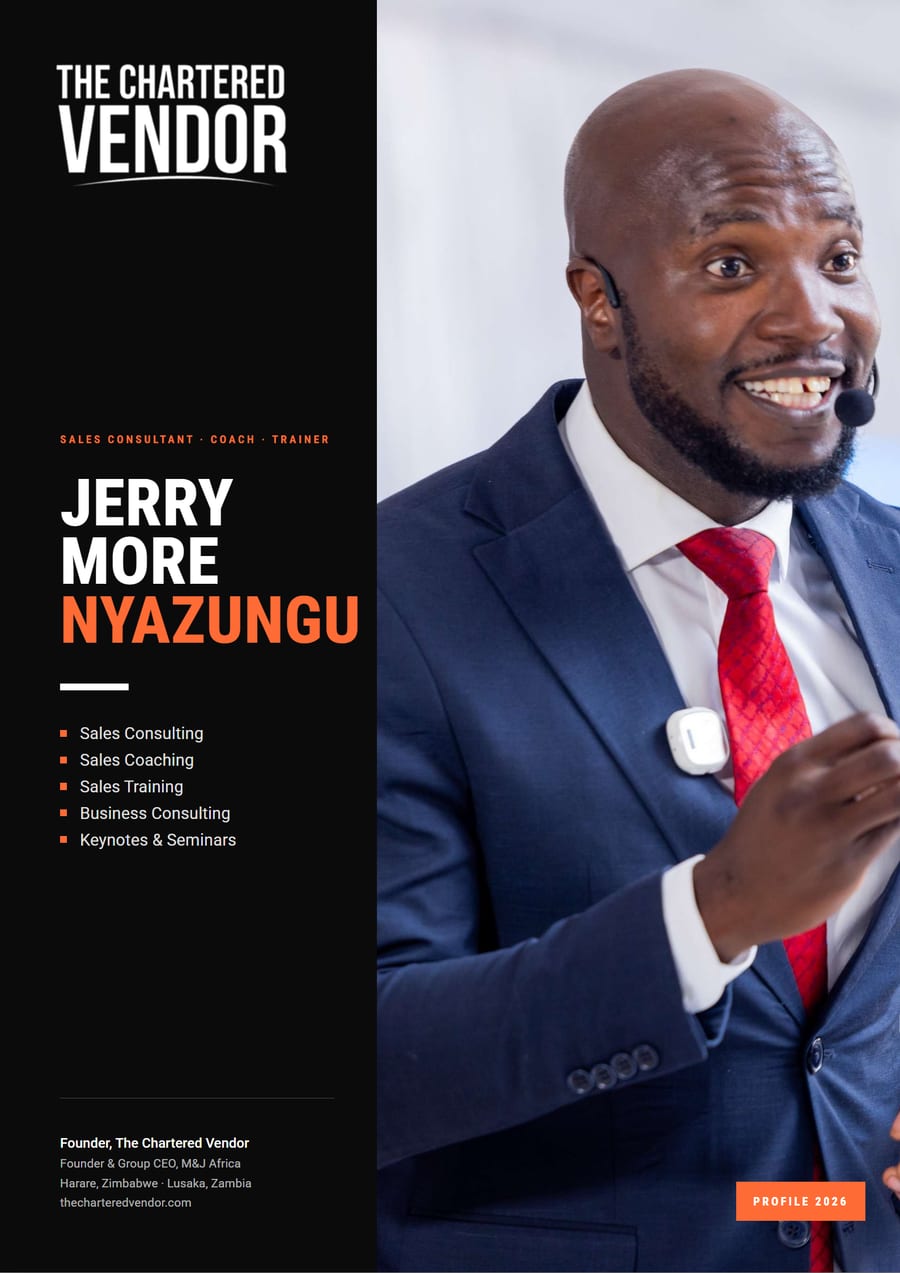 Cover of Jerry Nyazungu's speaker and media profile
